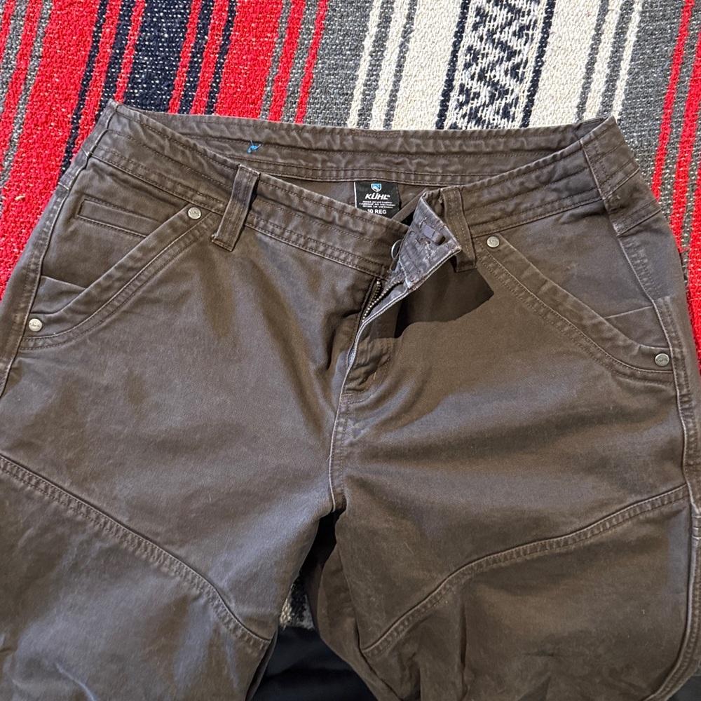 KUHL Women’s Rydr Pants in Brown Women’s 10